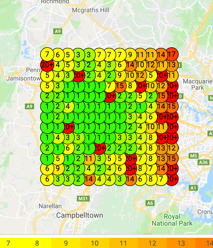 google places local rank tracker